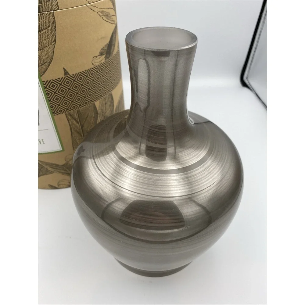 Scentsy‎ Diffuser Teardrop Shade EVOLVE Smoky Gray Color in Original Open Box